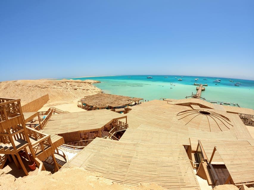 Hurghada: Royal Orange Bay with Massage, Snorkeling & Lunch