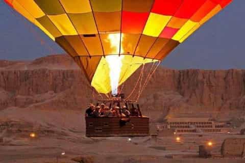 From Luxor: 3-Day Nile Cruise to Aswan with Balloon Ride