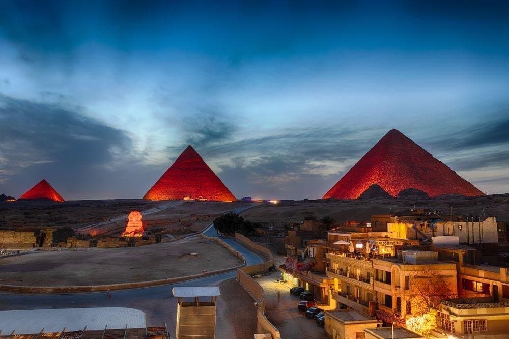 Pyramids Sound and Light Show Ticket with Hotel Pick Up