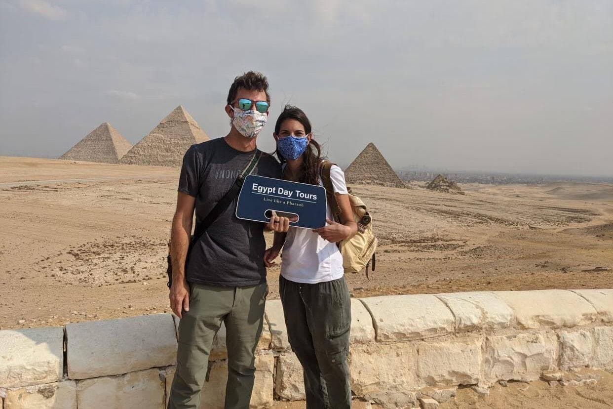Giza Pyramids Sunrise Camel Ride & Felucca on the Nile