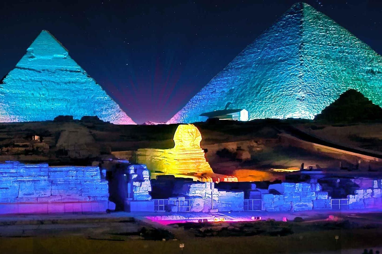 Sound and Light Show at Giza Pyramids