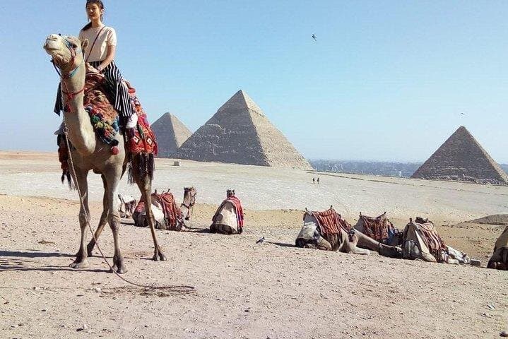 Tour Around The Pyramids Riding a Horse or Camel