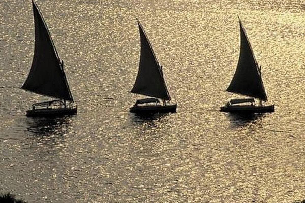 Felucca Sailing on the Nile in Cairo