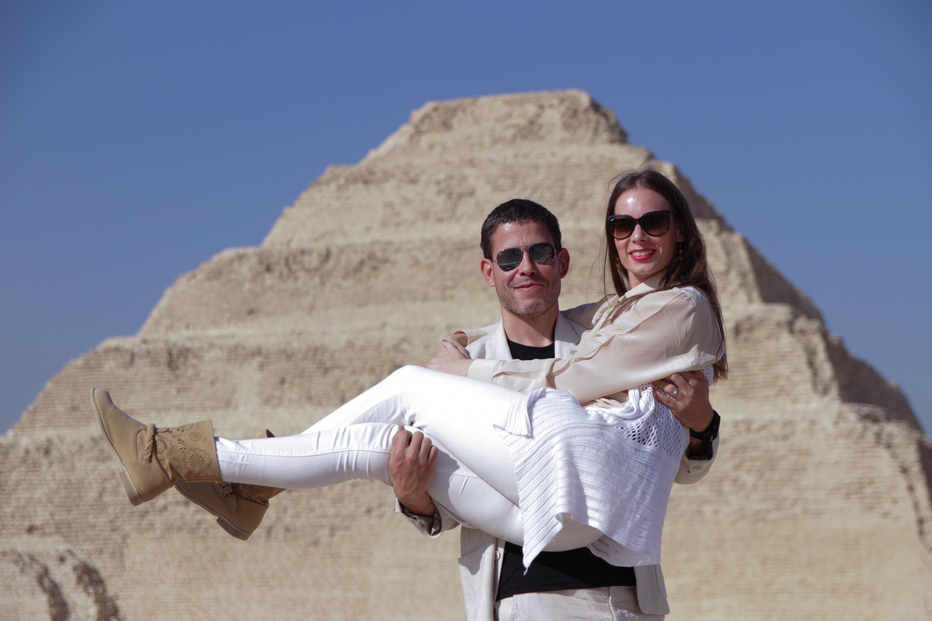 1 Day tour to Giza pyramids Memphis city Dahshur and Saqqara pyramids