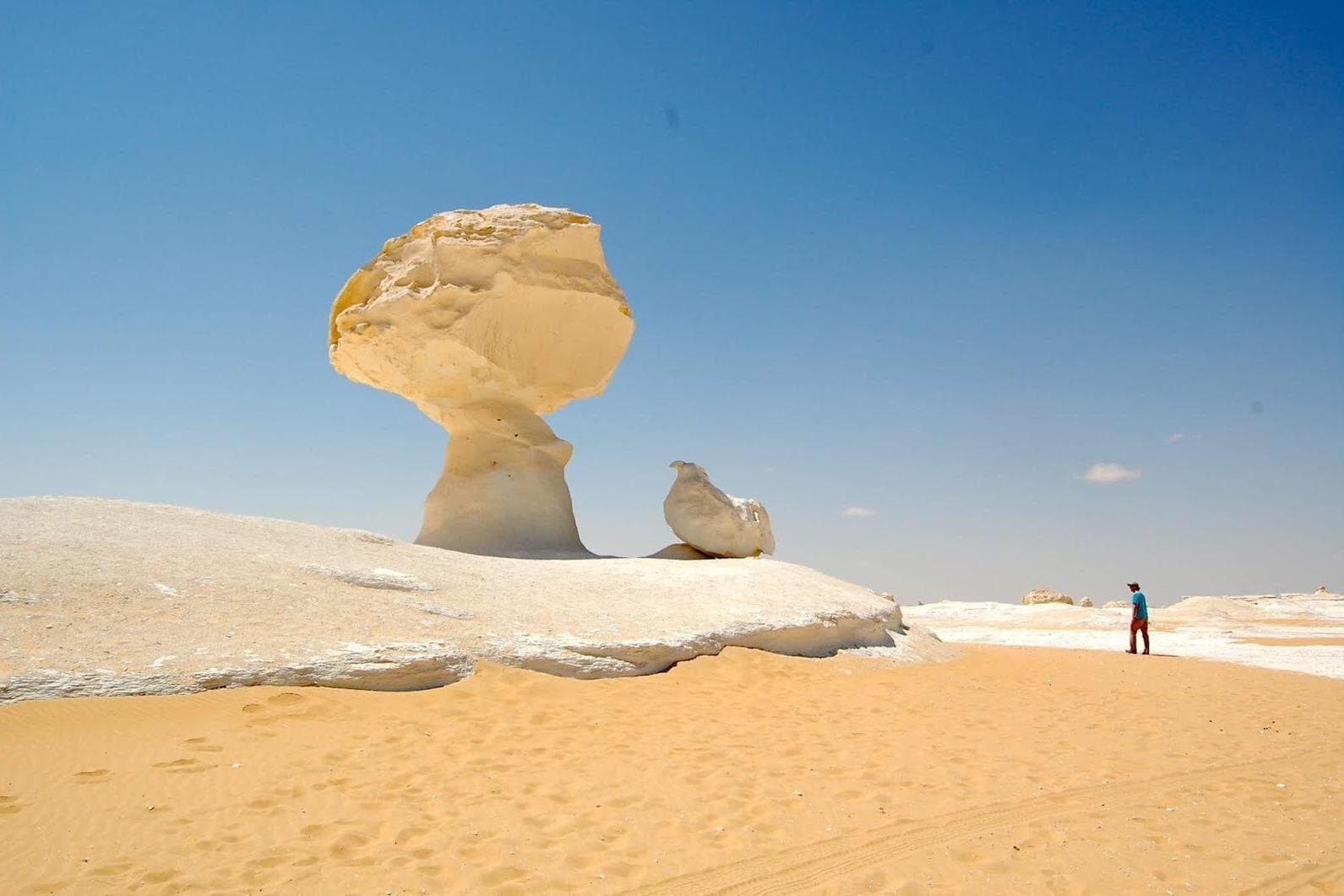 Cairo: 2-Day Bahariya Oasis Tour & White and Black Deserts camping