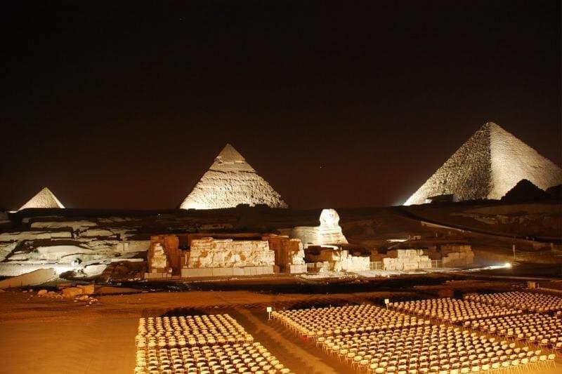 Giza Pyramids Sound and Light Show