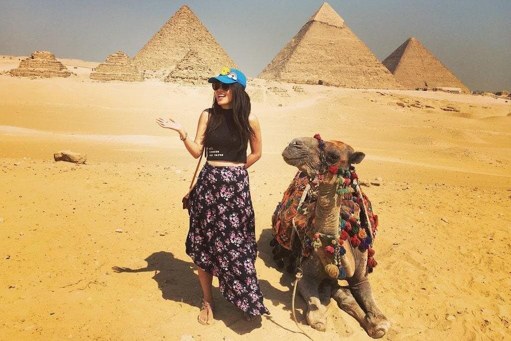 Cairo: Time for Fun & History at Giza Pyramids , Sphinx with Camel or Horse Ride