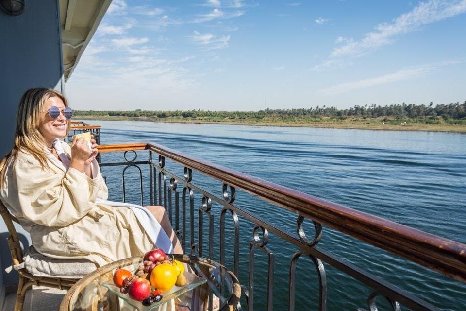 4 Nights Cruise Luxor to Aswan Including Air Balloon, Abu Simbel&Nubian Village