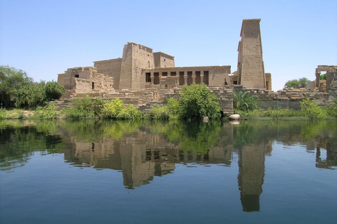 High Dam, Unfinished Obelisk and Philae Temple from Aswan