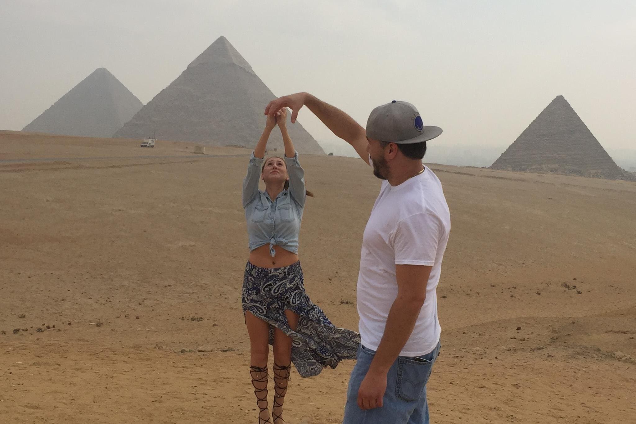 Layover Tour To Pyramids of Giza with Camel Ride and Lunch
