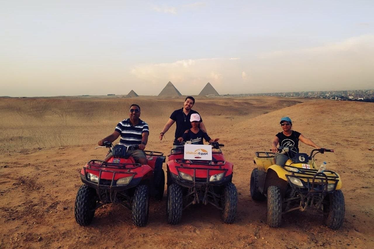 Quad Bike Safari Around the Great Pyramids