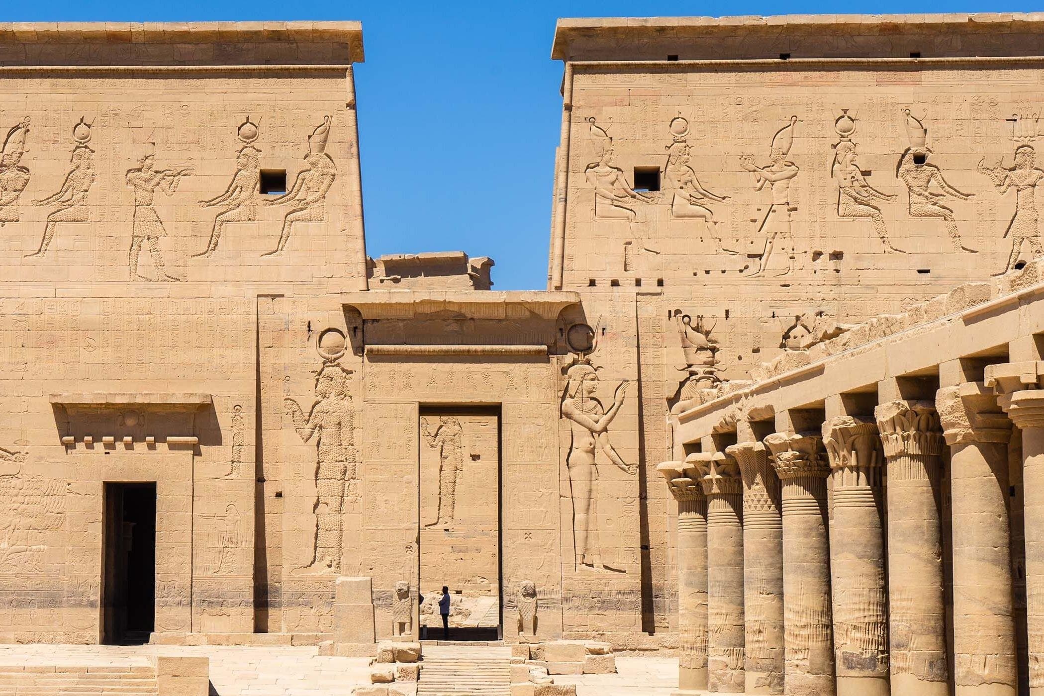Philae Temple and High Dam