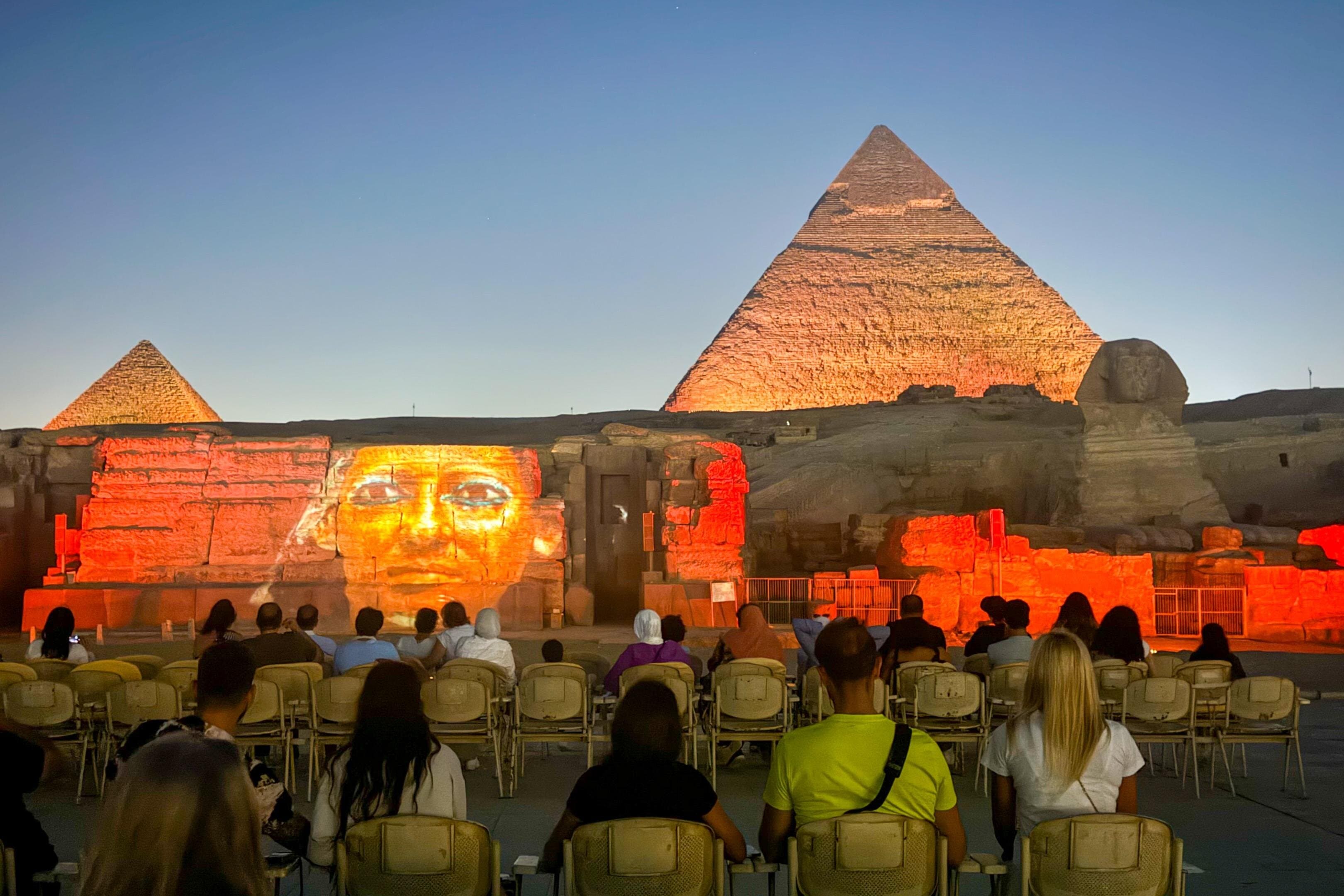 Sound and Light Show at Giza Pyramids- Private Transfer