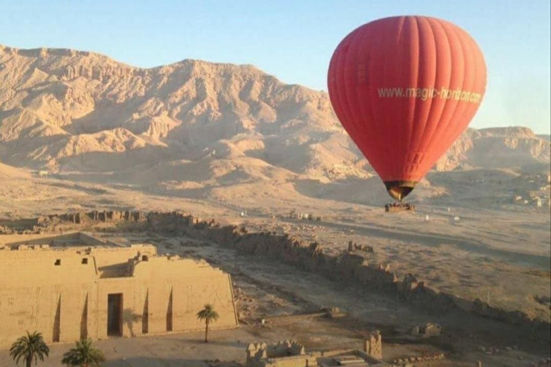 Hot Air Balloon Ride over Luxor with Safety Measures