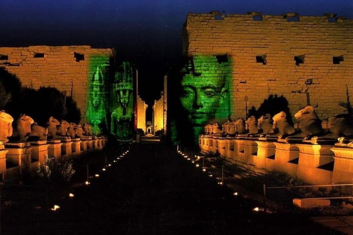 Sound and Light Show Karnak Temple
