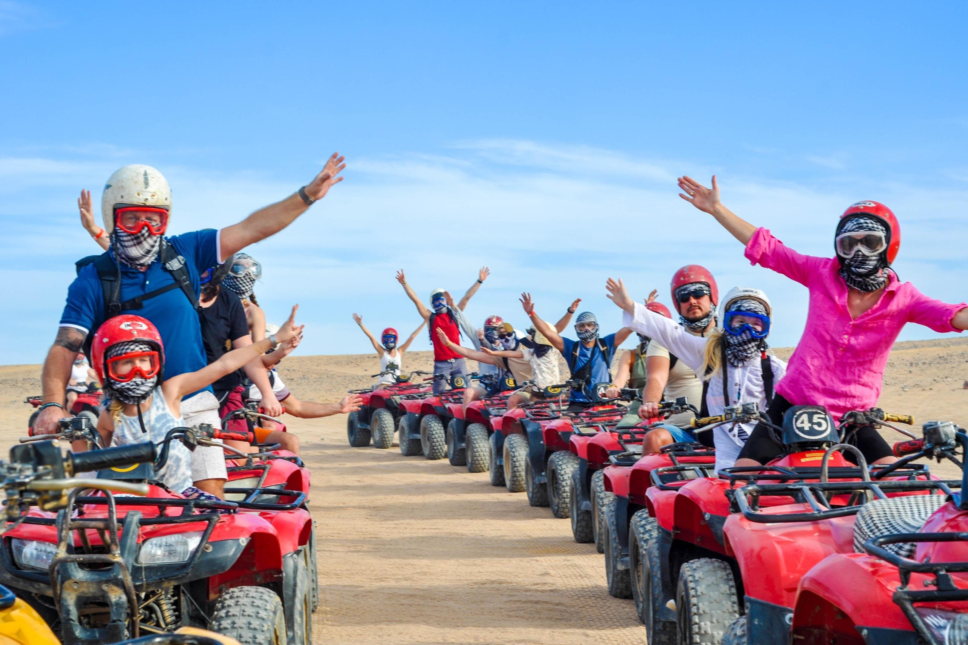 3 Hours Quad Bike Safari Adventure in Hurghada