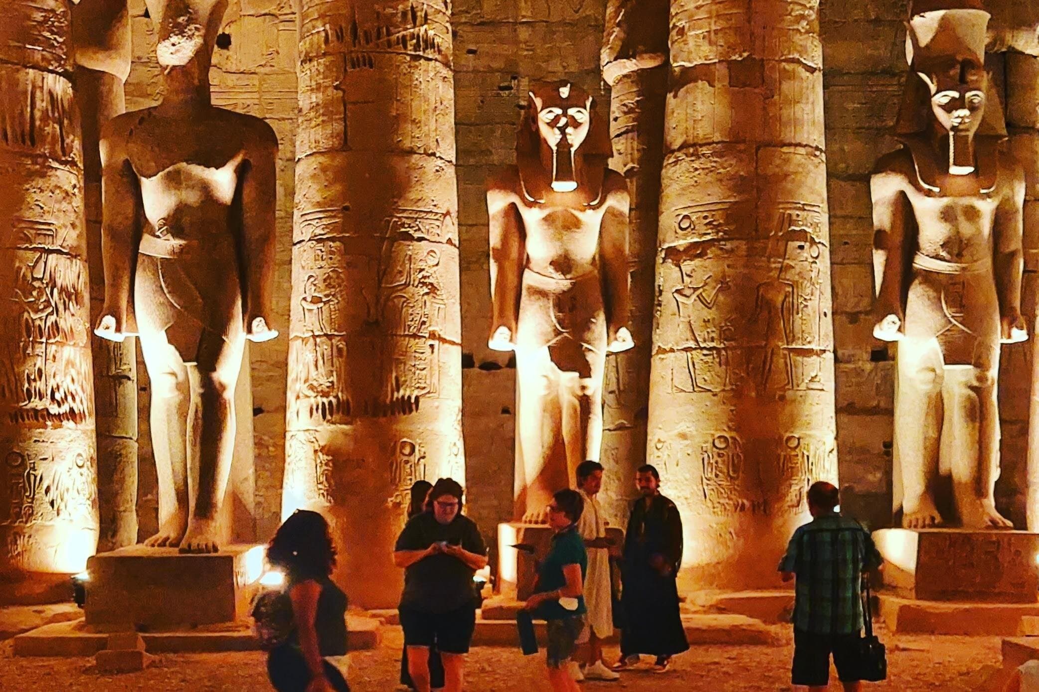 Sound&Light At Karnak Temple In Luxor
