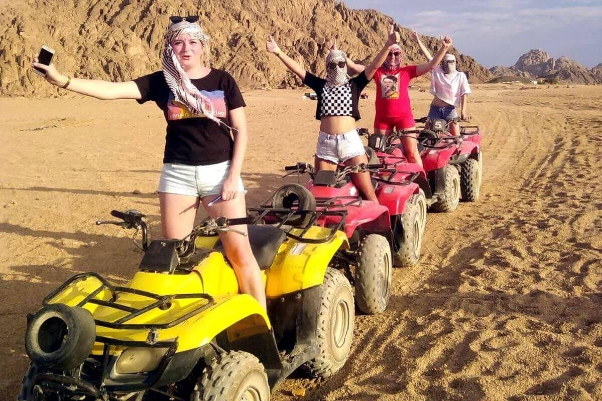 Marsa Alam Private Desert Quad Biking Adventure with Hotel Pickup