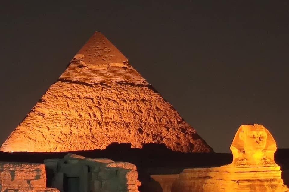 Giza Pyramids Sound and Light Show with Transfers