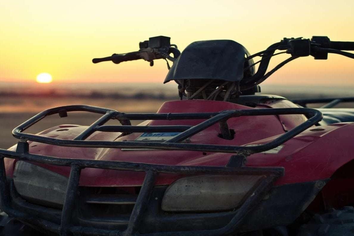 Sharm El Sheikh: Sunrise Quad Bike Safari and Island Boat Trip