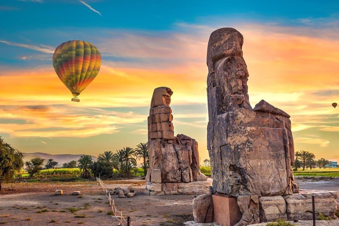 Sunrise Hot Air Balloon Ride in Luxor