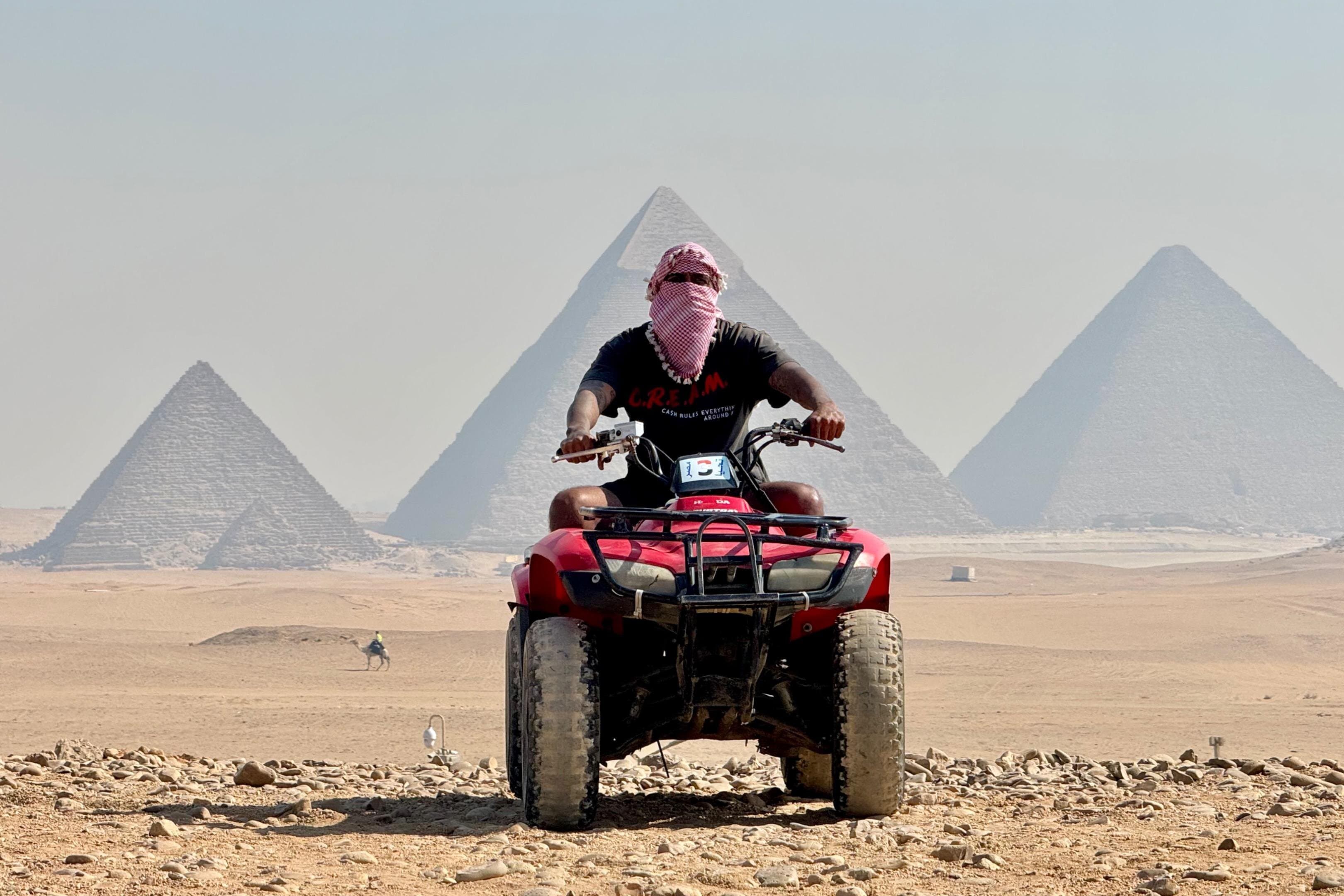 Pyramids of Giza Tour, Camel Ride, ATV, Nile Boat, Old Market