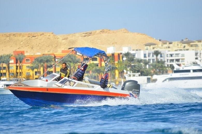 Private Sea Trip by Speedboat to Hula Hula Island – Hurghada