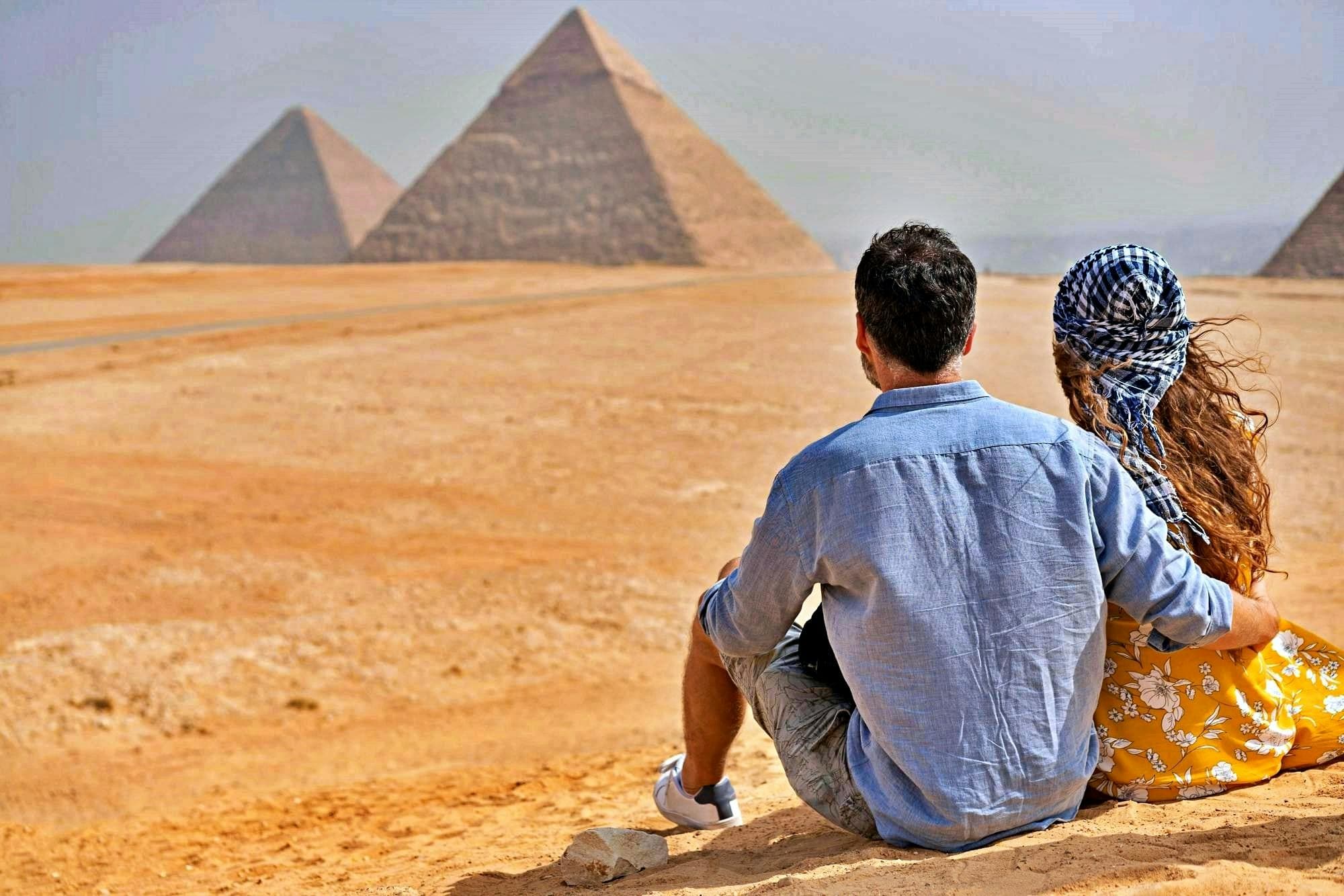 The New Grand Museum and Giza Pyramids by road from Sharm El Sheikh