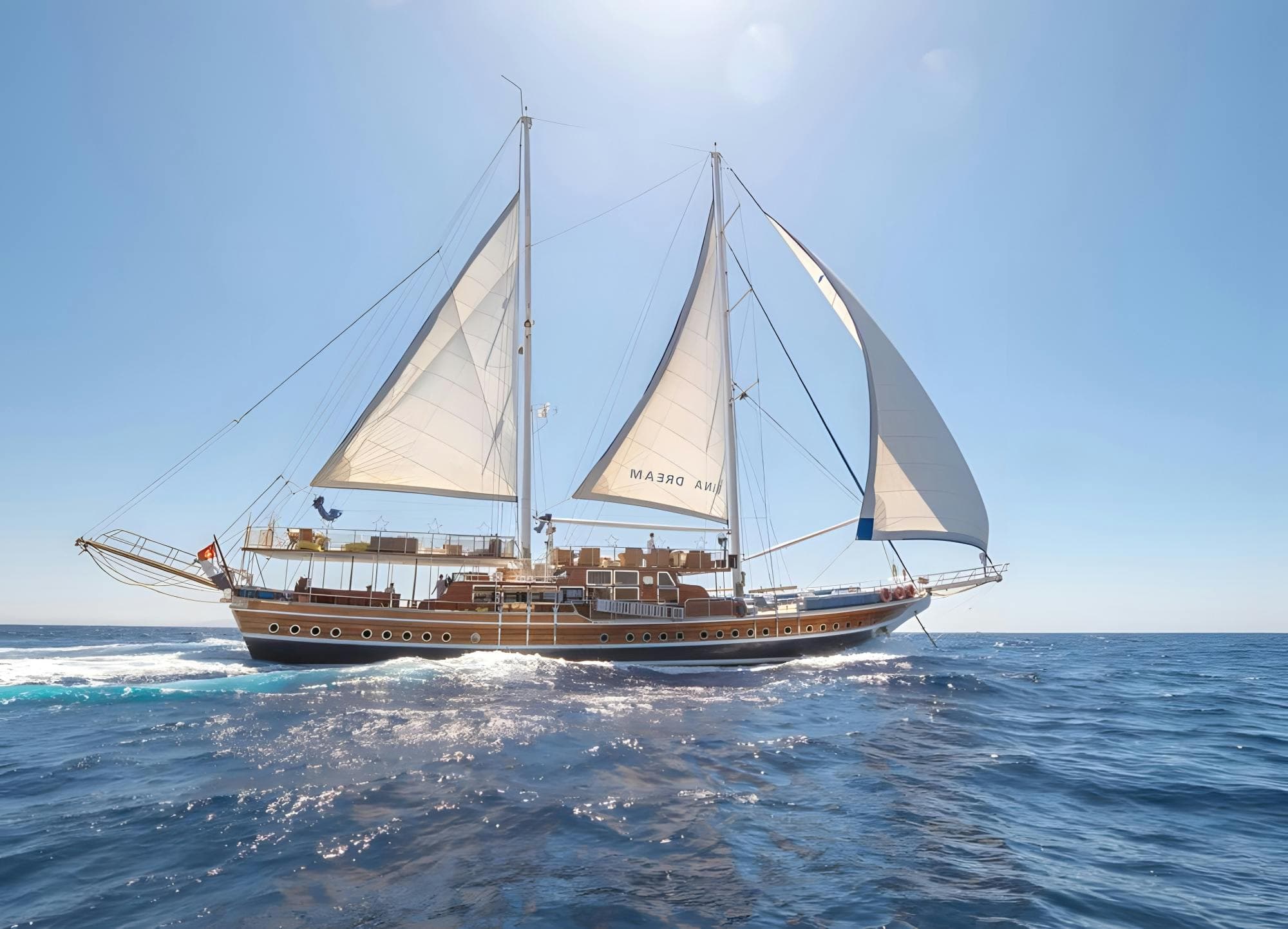 Ras Mohamed National Park aboard Sina Dream Luxury yacht from Sharm