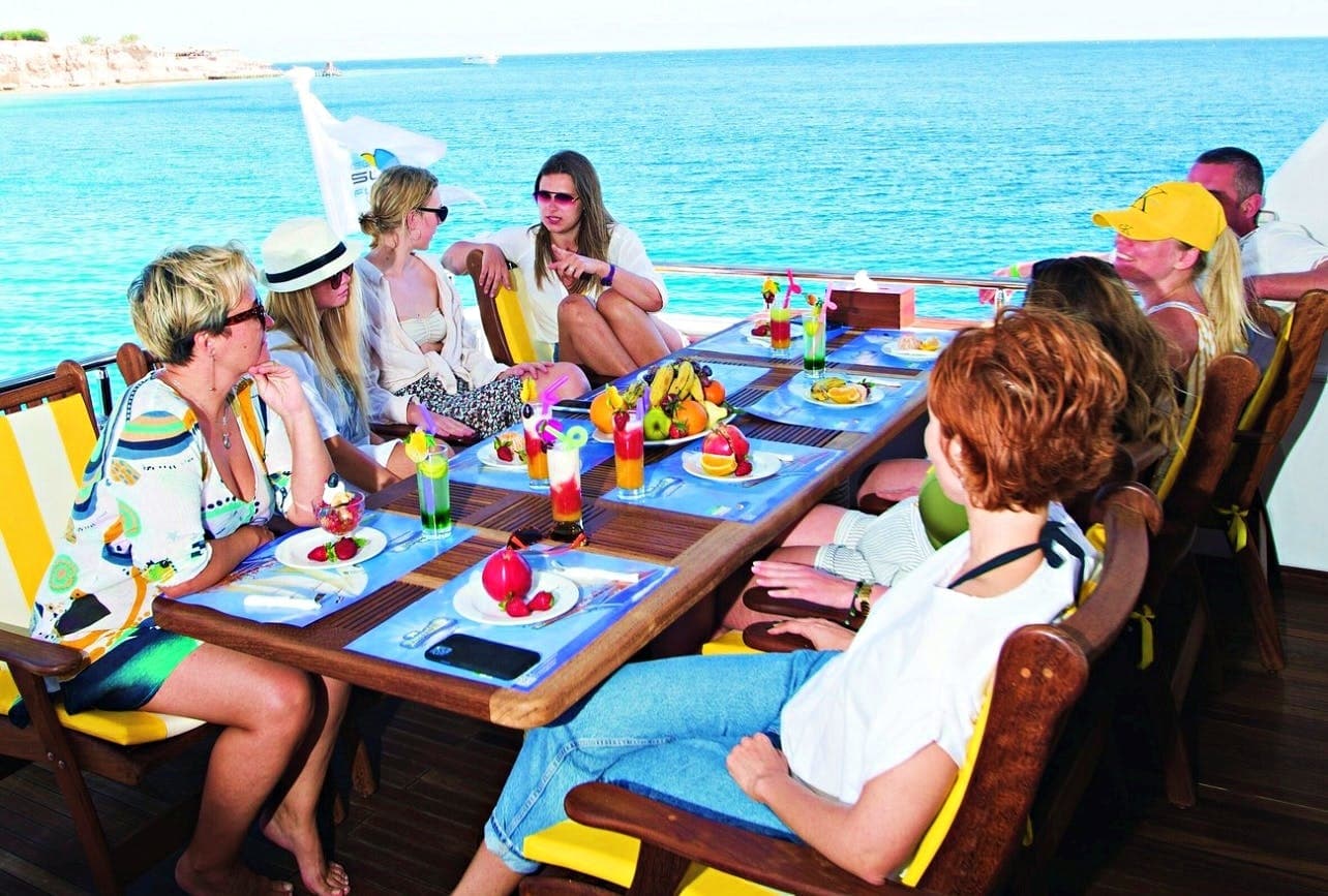 Ras Mohamed pirates adventure from Sharm El Sheikh