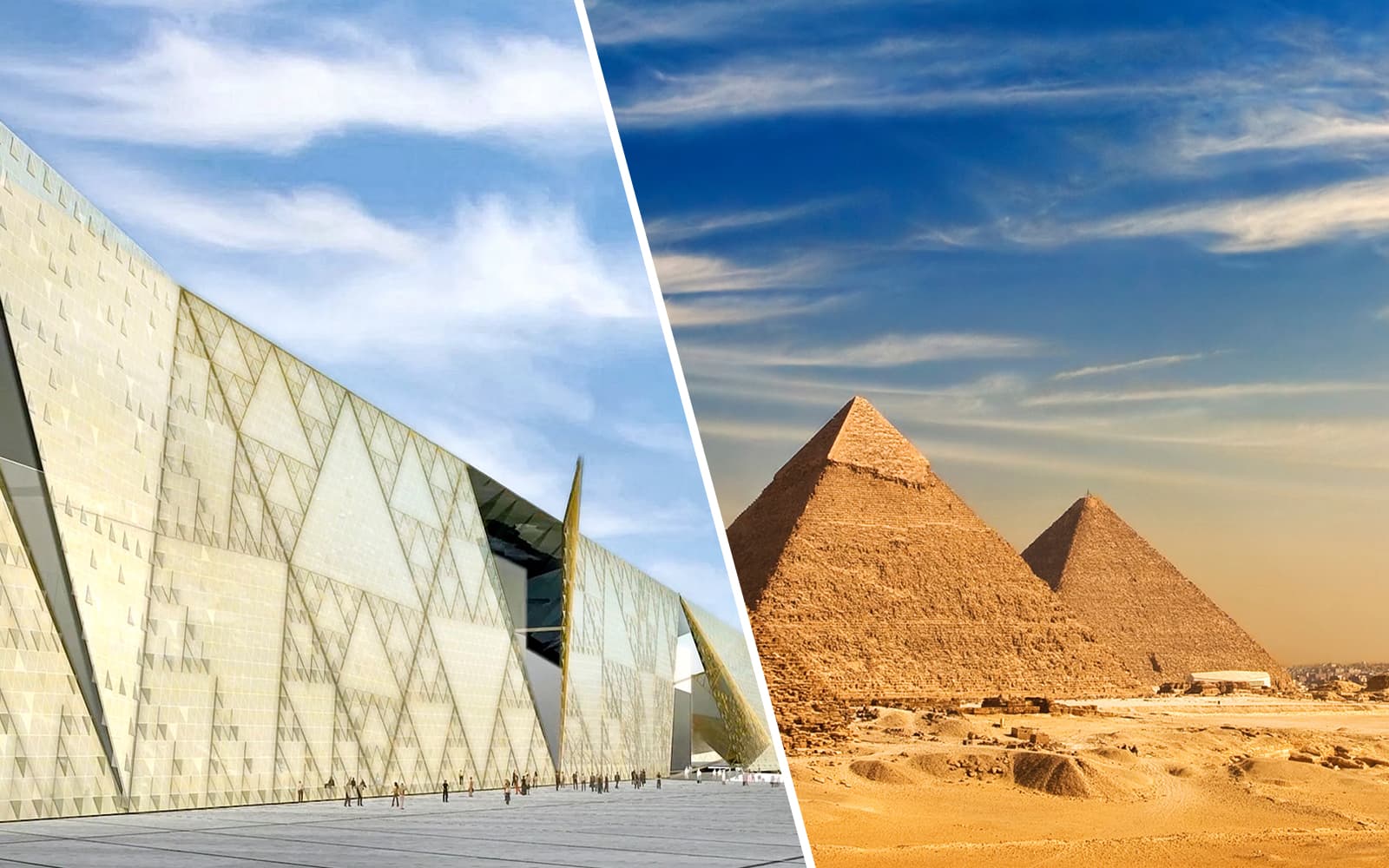 Combo (Save 8%): Giza Complex Skip-the-Line Entry + Grand Egyptian Museum Skip-the-Line Tickets