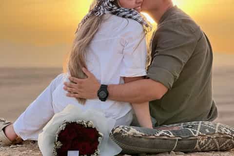 Hurghada: Romantic Desert Proposal with Dinner & Stargazing