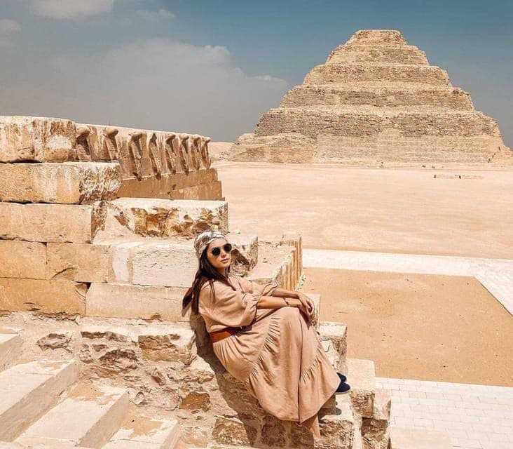 Cairo : Sakkara, Memphis ,Dahshur and Nile dinner cruise