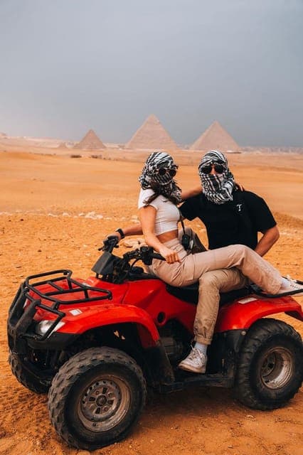 The Giza Pyramids Tickets & Quadbike Adventure