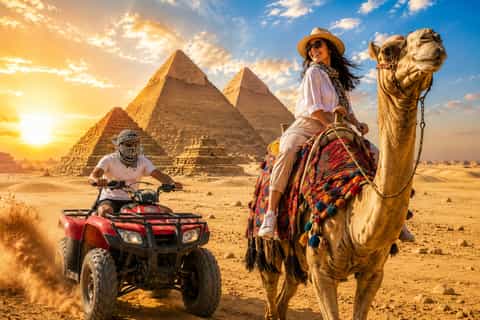 Cairo: Pyramids, Sphinx, and Camel Ride, with ATV Option