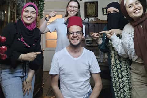 Cairo: Cooking Class with Somaya's family