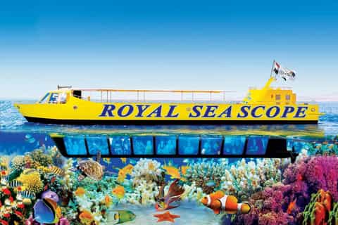 Hurghada: Royal Seascope Submarine Cruise with Snorkel Stop