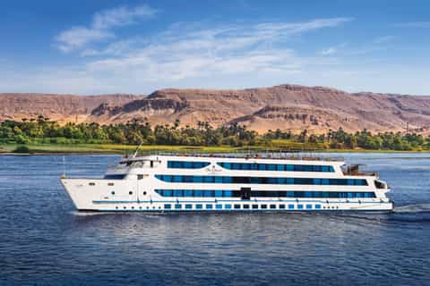 From Aswan: 3-Day Cruise to Luxor with Hot Air Balloon