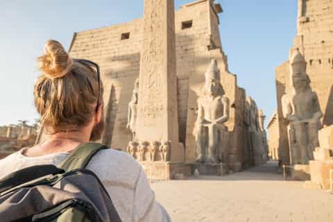Luxor: Luxor Temple QR Code Entry Ticket