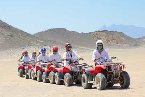 Hurghada: Super Safari Adventure with ATV, Camel Ride & BBQ