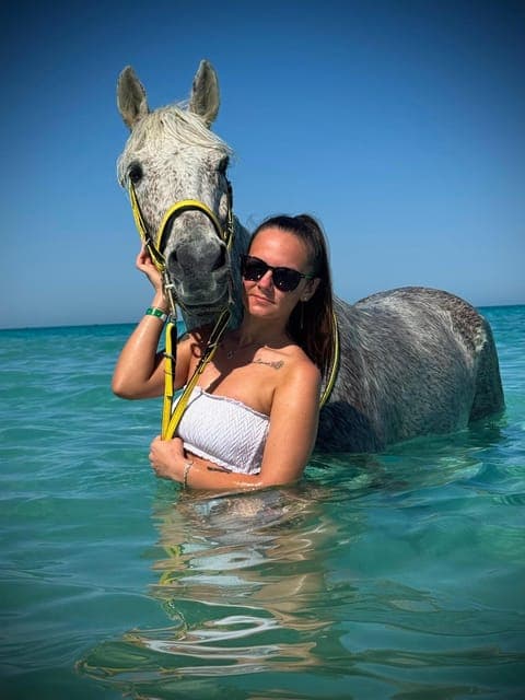 Hurghada: Horse Riding & Swimming with FREE Photos & Videos