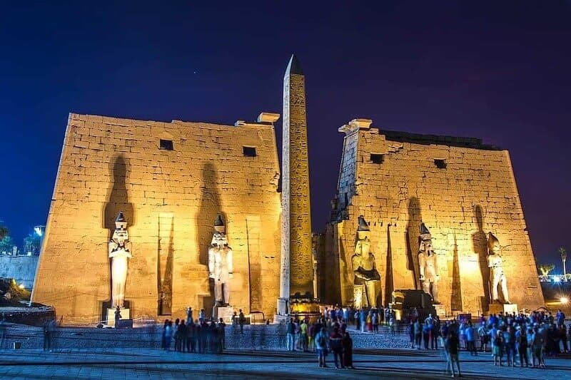 Sound and Light show at Karnak including Luxor Temple By Night