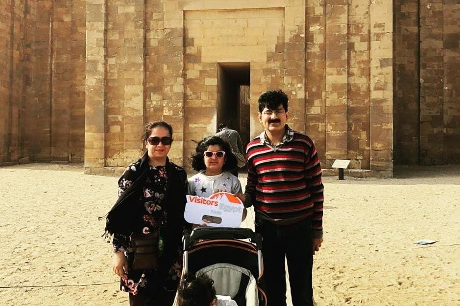 Giza Pyramids, Memphis City, Saqqara pyramids and Dahshur pyramids day Tour