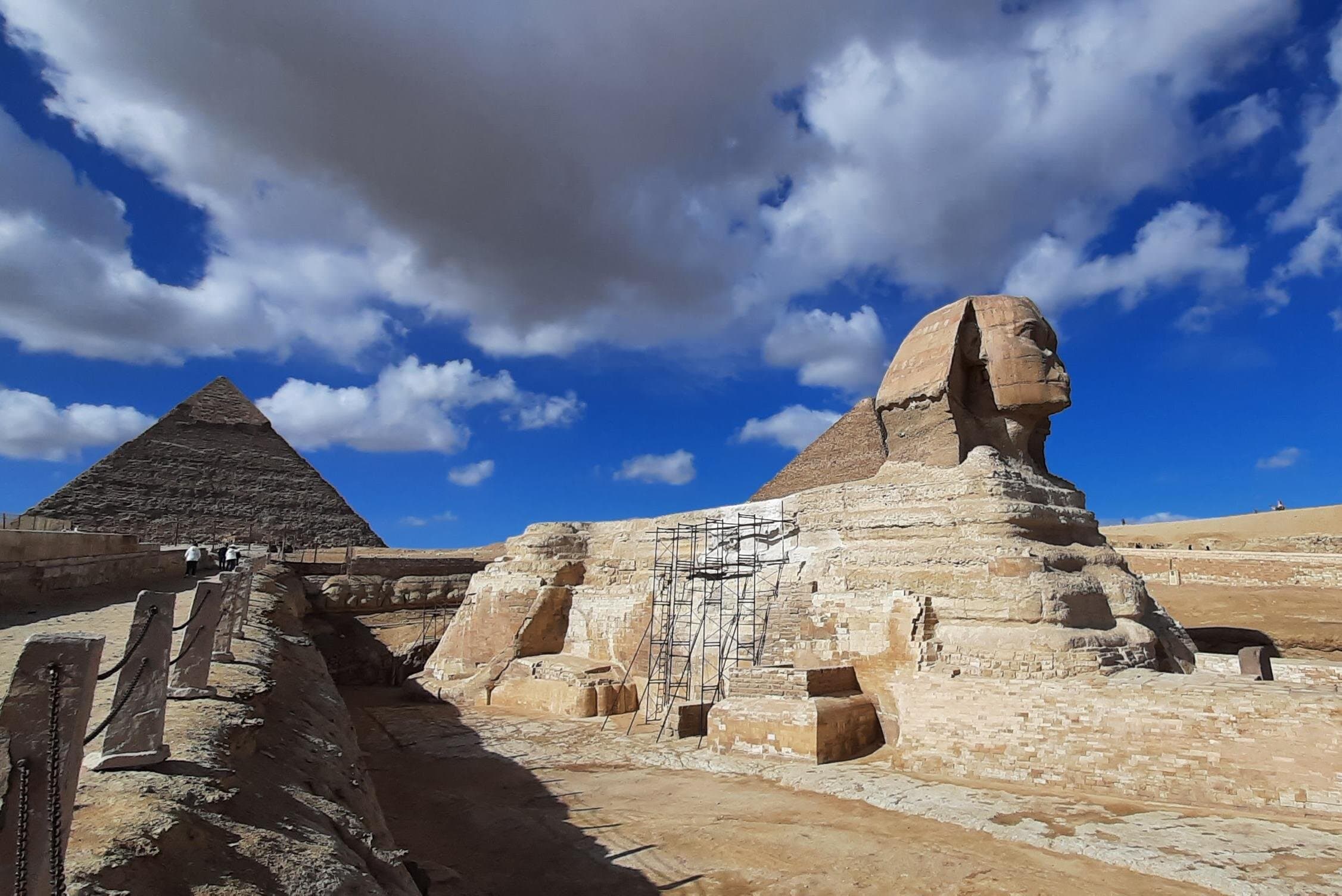 Walk with Pharaohs Giza Pyramids GEM and Camel Ride