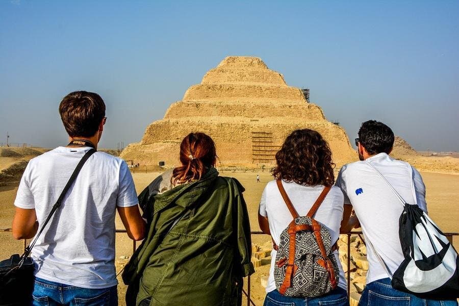 Tour to Saqqara Monuments Including the Step Pyramid & Tombs