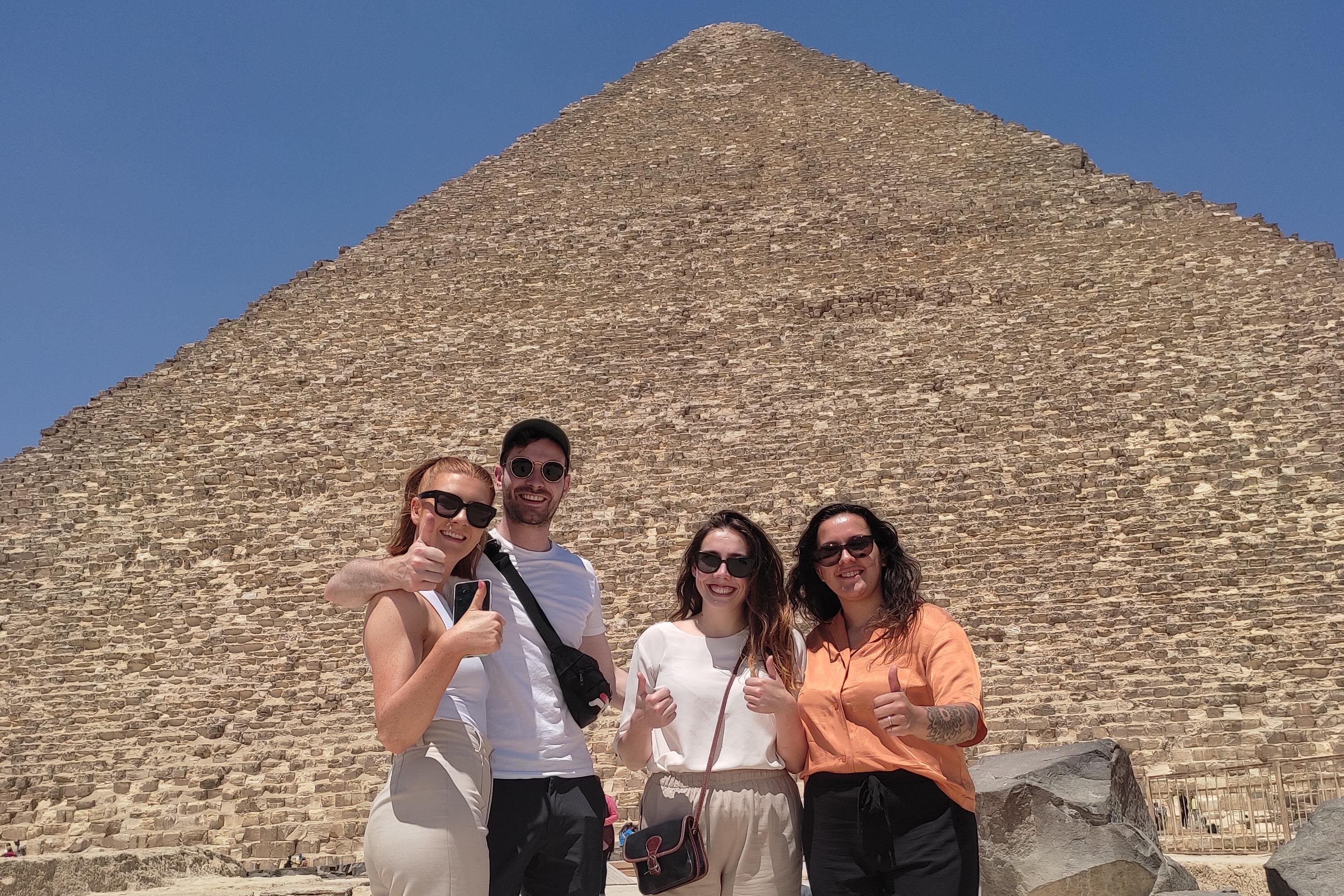 Private Day Tour to Giza Pyramids , Saqqara and Dahshur