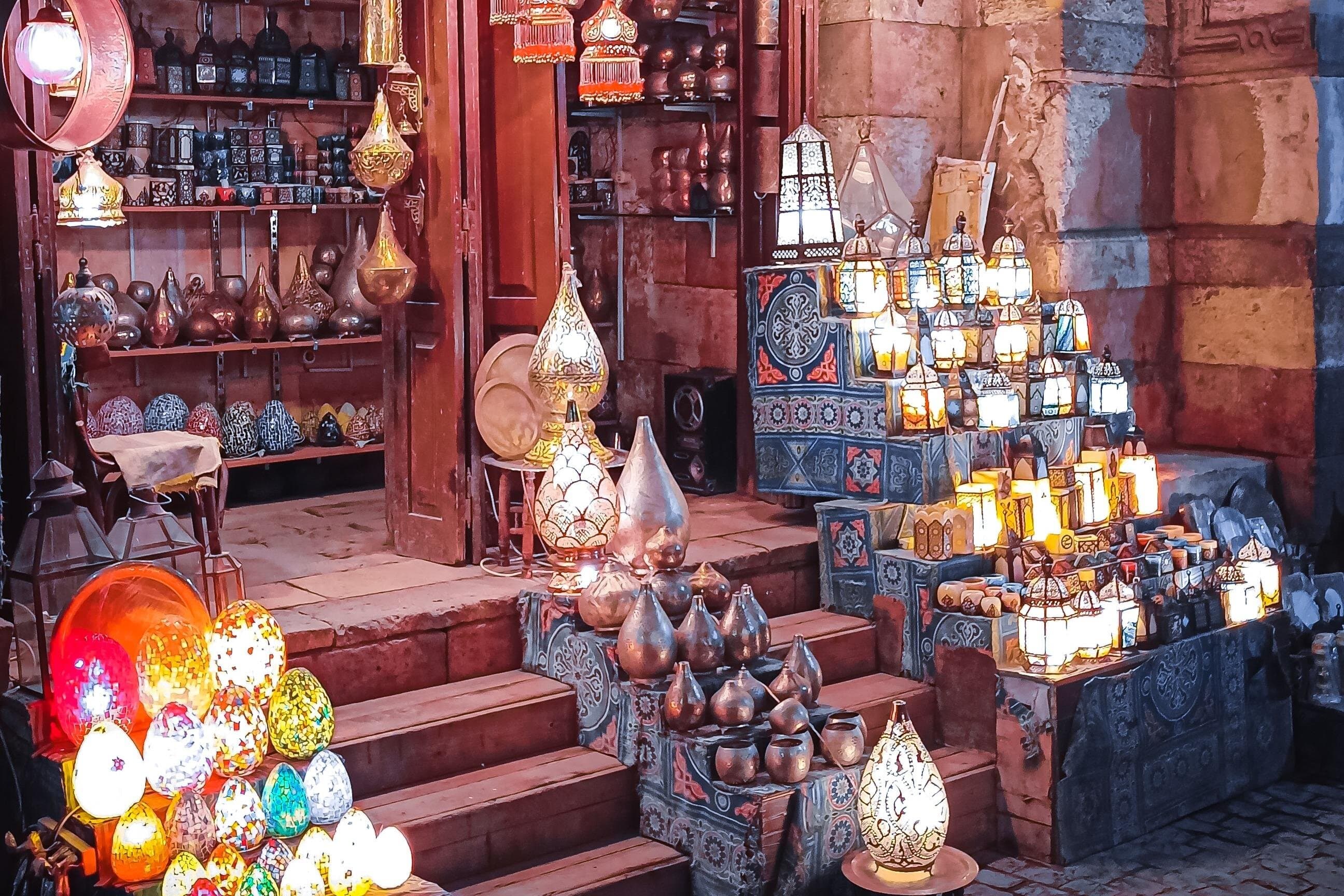 Old Cairo and Khan El Khalili Bazaar Private Half-Day Tour