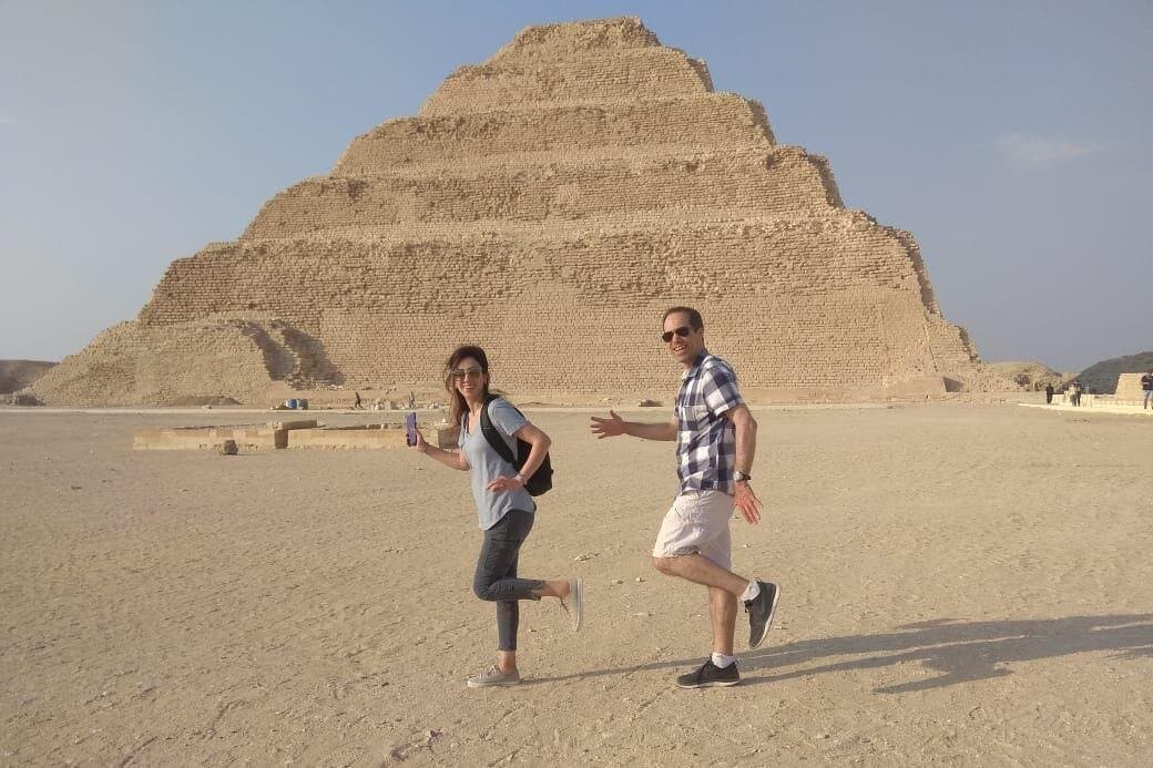 Best Private Tour to Giza Pyramids and Saqqara from the Mena House Hotel