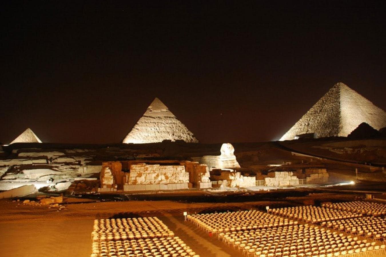 Sound and Light Show at the Pyramids of Giza