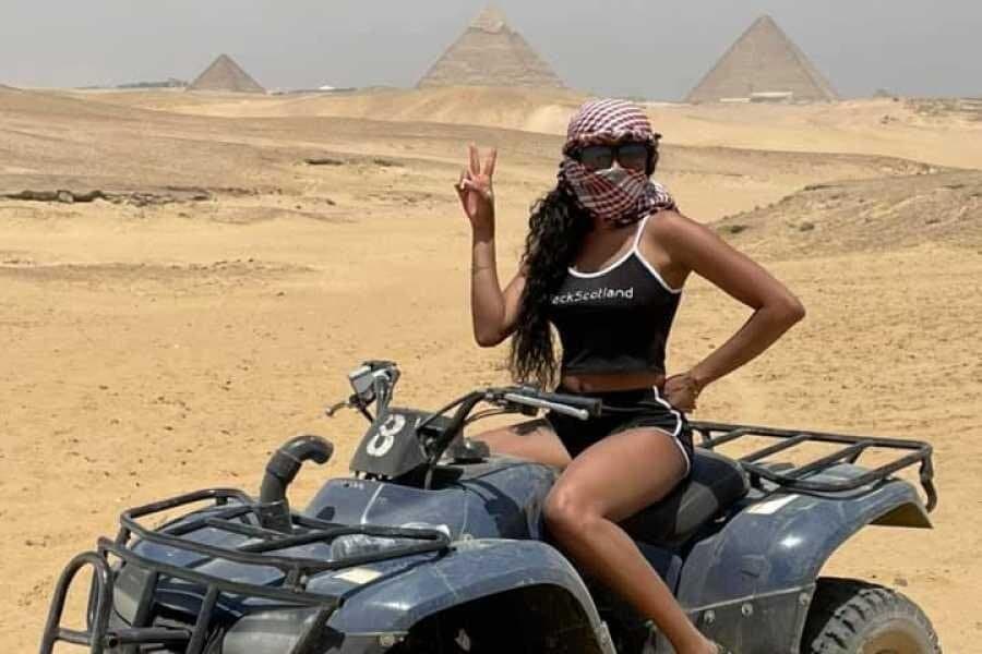Private Desert Trip ATV Quad Bike Ride At Giza Pyramids